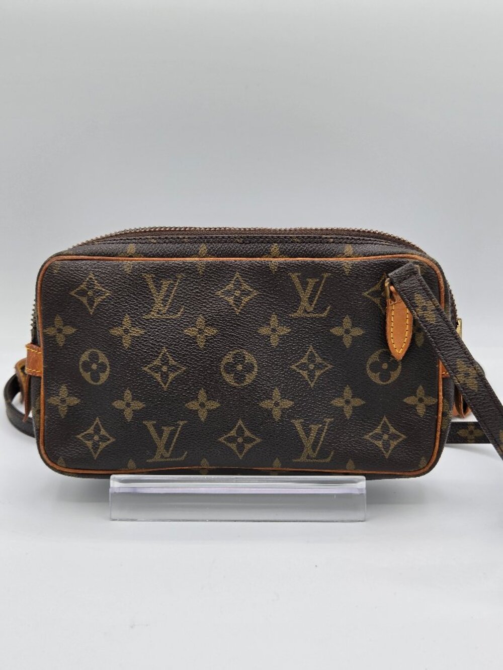 Louis Vuitton Monogram Pochette Marly Bandoulière Crossbody Bag | Vintage | COA